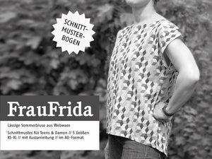 Schnittreif - Frau FRIDA - lässige Sommerbluse