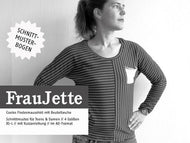 Schnittreif - Frau JETTE Fledermausshirt