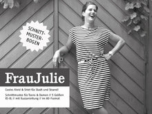 Lade das Bild in den Galerie-Viewer, Schnittreif - Frau Julie- Jerseykleid für Damen
