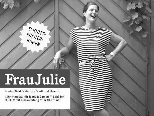 Schnittreif - Frau Julie- Jerseykleid für Damen