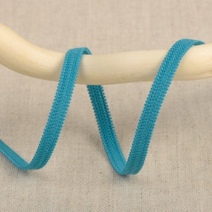 Flachgummi sehr weich 5mm türkis 50m