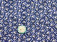 Wasserabweisend geometrische Sterne blau