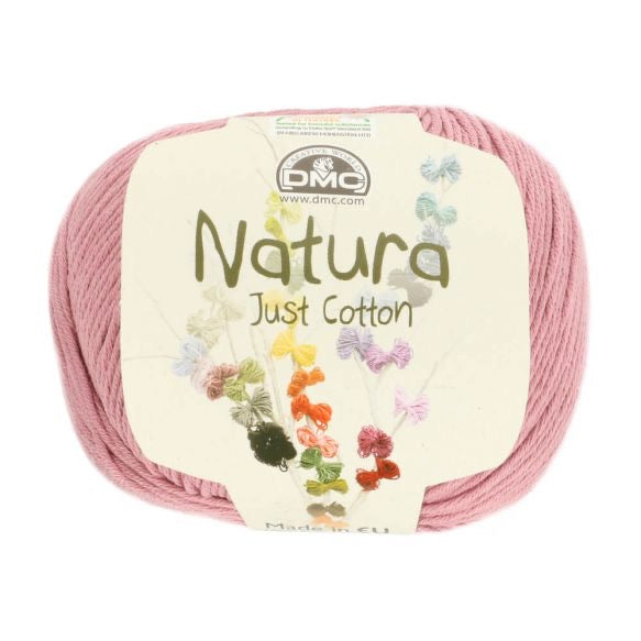 DMC Natura Just Cotton 50g rosa