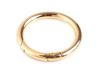 Karabiner Taschenring 40mm außen gold