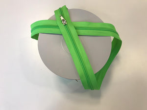 Endlos-Reißverschluss grün neongrün