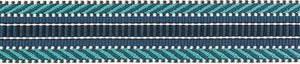 Gurtband 40mm Ethno blau