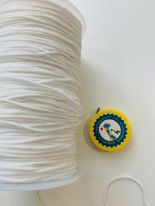 Prym Gummikordel soft 2mm weiß