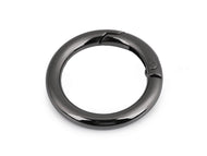 Karabiner Taschenring 35mm außen gunmetal