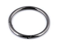 Karabiner Taschenring 59mm außen gunmetal