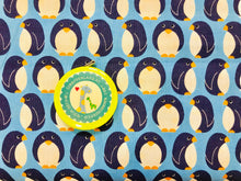 Lade das Bild in den Galerie-Viewer, Baumwollstoff Westfalen Junge Linie Pinguine
