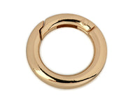 Karabiner Taschenring 29mm außen gold