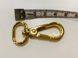 Karabiner 18mm gold