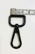 Karabiner 19mm gunmetal