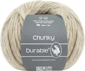 Durable Chunky 100g Schurwolle Pebble (341)