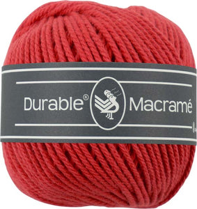 Durable Macramé 100g red (316)