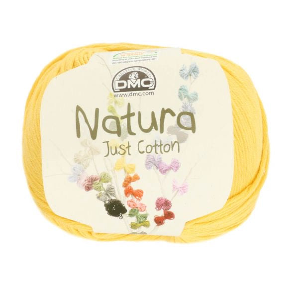 DMC Natura Just Cotton 50g gelb