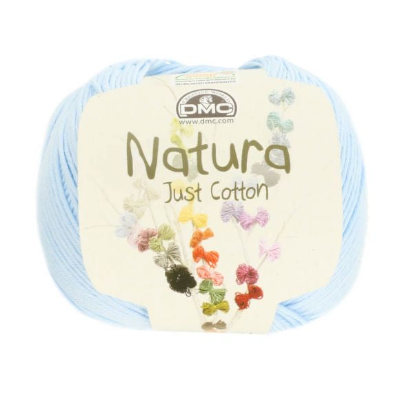 DMC Natura Just Cotton 50g hellblau
