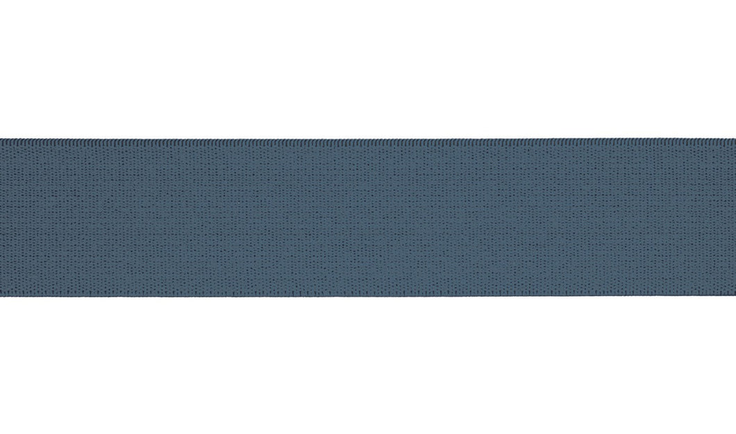 Gummiband 40mm blau jeansblau