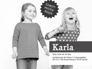 Schnittreif - KARLA Sommershirt mit 3/4-Ärmel