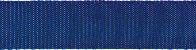 Gurtband 3cm blau königsblau