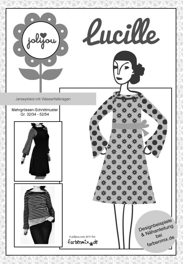 Farbenmix - Lucille Jerseykleid