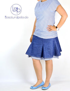 Lillesol - Zwei-Lagen-Rock Women No. 9