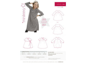 Minikrea - T-shirtkleid 30003