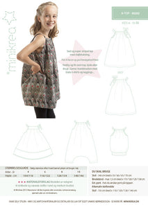 Minikrea - Mädchen Bluse A-Top 30202