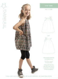 Minikrea - Mädchen Bluse A-Top 30202