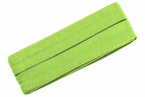 Jersey-Schrägband Viskose 3 Meter grün neongrün Nr. 951