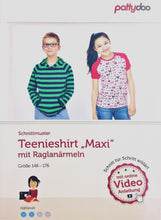 Lade das Bild in den Galerie-Viewer, Pattydoo - Teenshirt mit Raglanärmel Maxi
