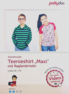 Pattydoo - Teenshirt mit Raglanärmel Maxi
