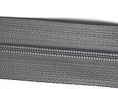 Endlos-Reißverschluss grau steel