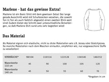 Lade das Bild in den Galerie-Viewer, Schnittreif - Marlene -  Jerseyshirt
