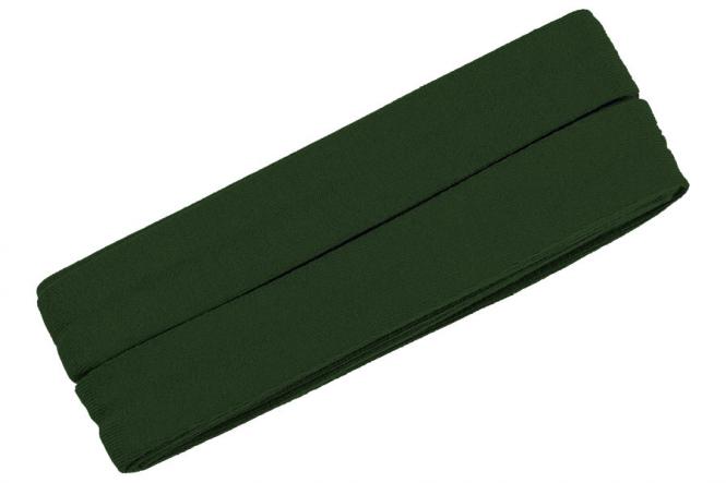 Jersey-Schrägband Viskose 3 Meter grün tannengrün Nr. 949