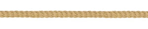 Kordel Parkakordel gedreht 4mm braun tiefbeige