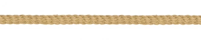 Kordel Parkakordel gedreht 4mm braun tiefbeige