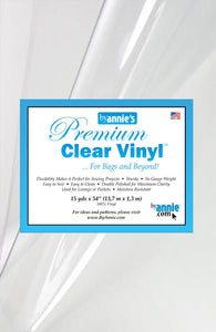 Clear Vinyl 50x130cm